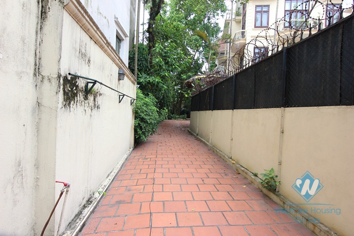 Villa with private swimming pool and large garden for rent in Tay Ho